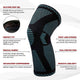 Athletic Knee Sleeve – Moisture-Wicking, Graduated Compression, Double Silicone Grips, Durable & Washable