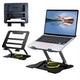 360° Foldable Laptop & Tablet Stand – Adjustable Height, Anti-Slip, Portable | UK Exclusive
