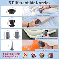 2-in-1 Mini Air Pump & Camping Light – USB-C, Inflate/Deflate