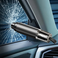 2-in-1 Emergency Escape Tool for Car – Window Breaker + Seat Belt Cutter