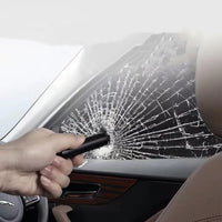 2-in-1 Emergency Escape Tool for Car – Window Breaker + Seat Belt Cutter