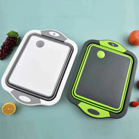 BBQ Prep Tub 3-in-1 – Collapsible, with Cutting Board & Colander