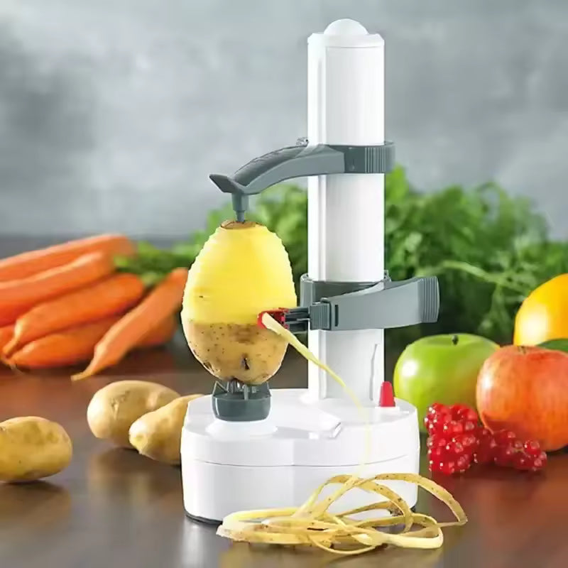 Automatic Electric Fruit Peeler – Stainless Steel Blade