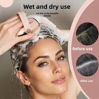 Cordless Hair Scalp Massager – 80 Nodes, Red Light