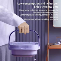 Foldable Travel Washing Machine – 10L, Compact & Quiet