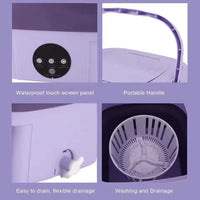 Foldable Travel Washing Machine – 10L, Compact & Quiet