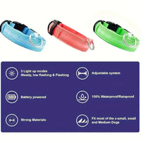 USB Rechargeable LED Dog Collar – Waterproof, High Visibility