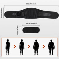 Cordless Lower Back Massager with Heat – Portable & Rechargeable