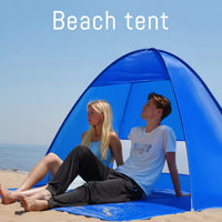 Beach Pop Up Tent – Spacious 2-3 Person, Windproof, Easy Carry