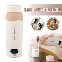 Fast-Charge USB Travel Kettle – 12oz, Temp Control, Leak-Proof