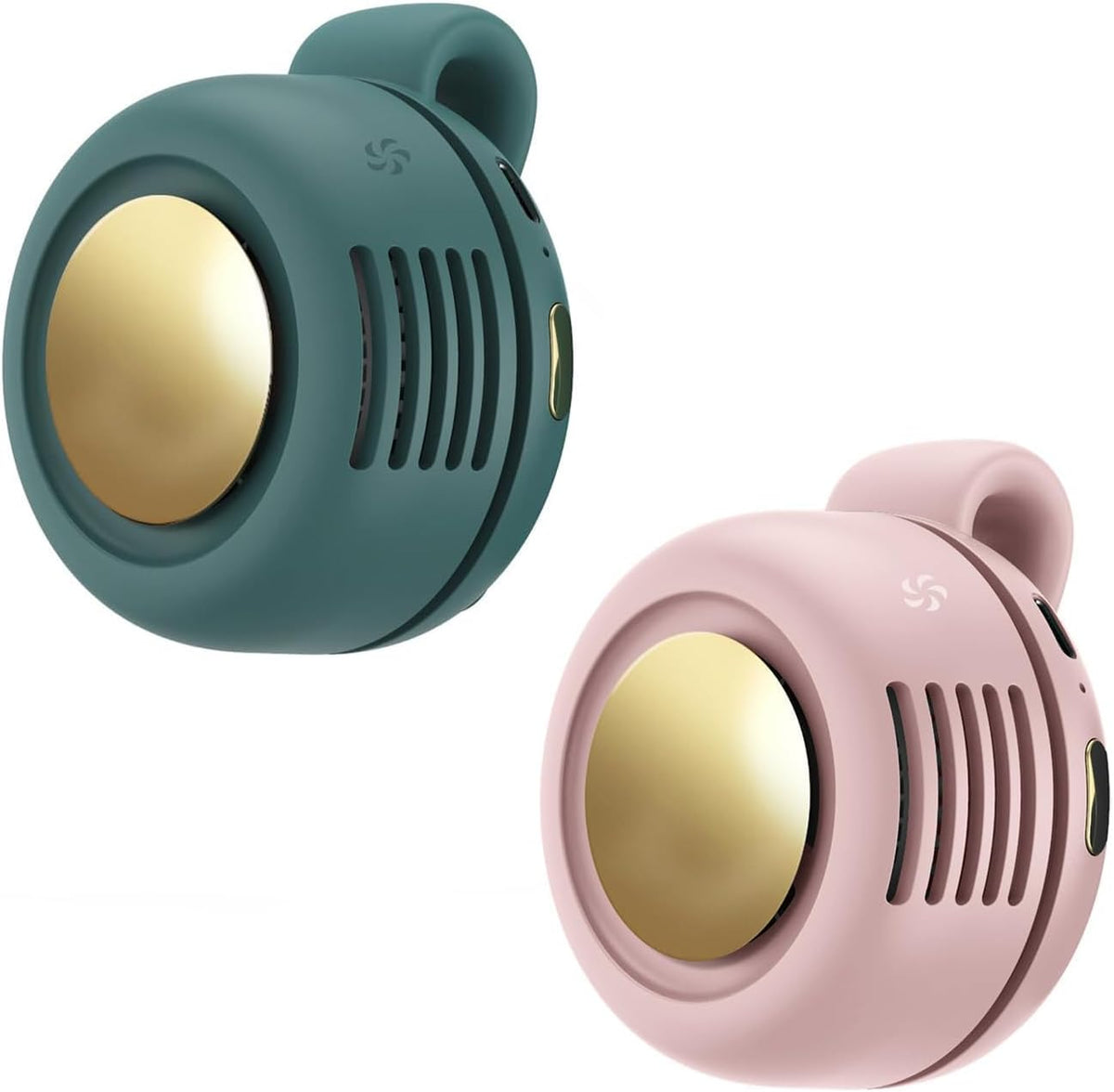Hands-Free Bladeless Fan – 360° Rotation, 3 Speeds, 5.5H Battery, for Hiking/Commuting/Office
