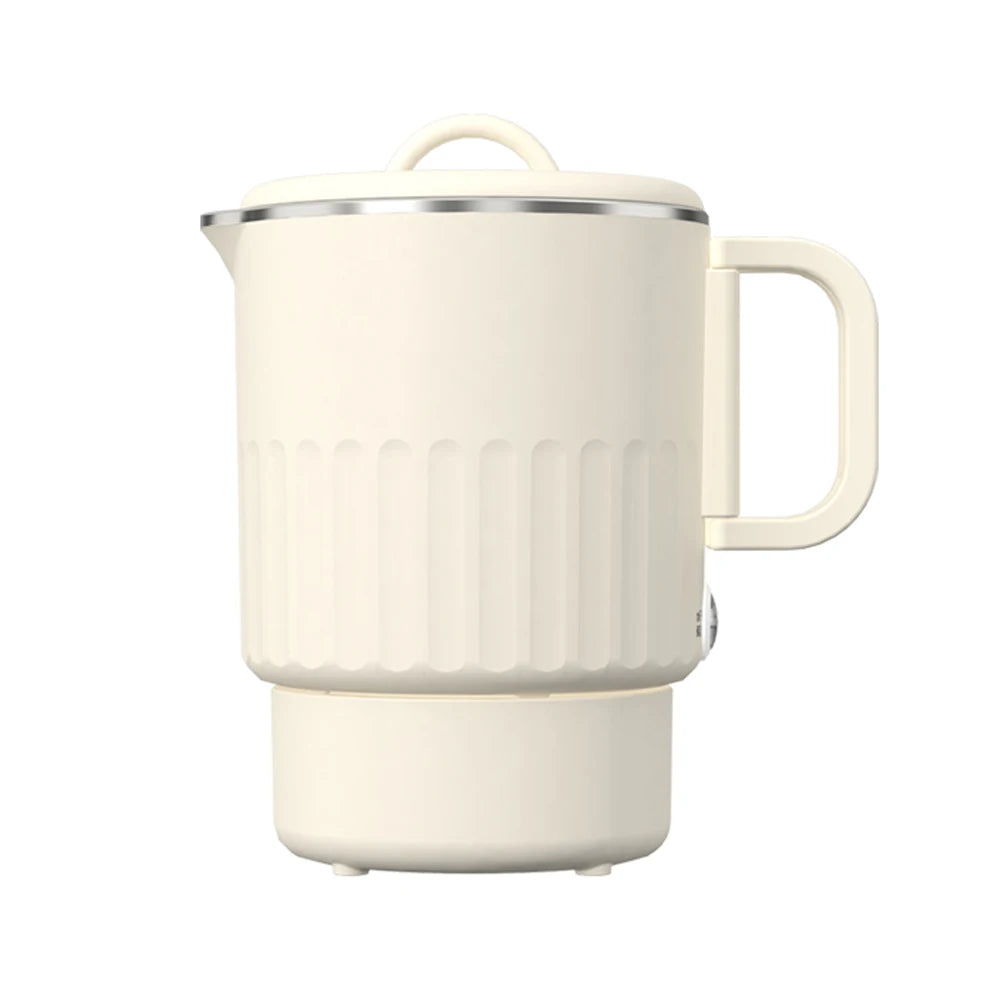 Mini Hervidor Eléctrico Plegable – 1000ml, Retráctil, Calentador de Agua de Viaje, Olla Portátil para Hervir