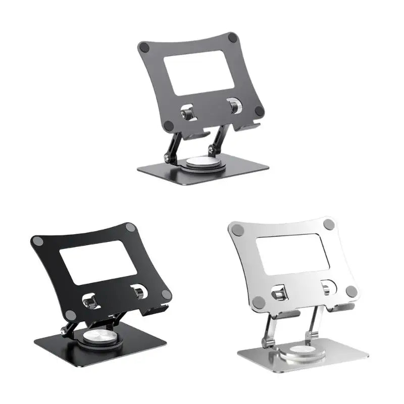 360° Rotatable Laptop Stand – Foldable, Ergonomic, Height Adjustable, Aluminum Alloy, Heat Dissipation