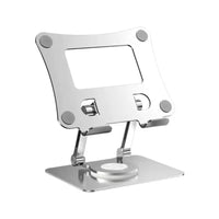 360° Rotatable Laptop Stand – Foldable, Ergonomic, Height Adjustable, Aluminum Alloy, Heat Dissipation