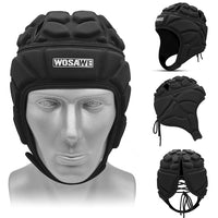 Adjustable Goalkeeper Helmet Sports Football Soccer Rugby Goalie Helmet Head Guard