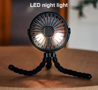 3-Speed Baby Stroller Fan – Clip & Bladeless