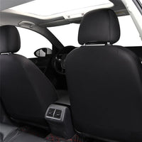 Luxury Faux Leather Car Seat Covers – Full Set, Waterproof, Universal Fit, All-Season, Black