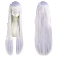 Cosplay Wig Women – Long Straight 80cm, Heat-Resistant, with Bangs, Daily Wear