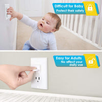 Socket Safety Cover – Dust & Child Proof, ABS Plastic, Ring-Pull Design