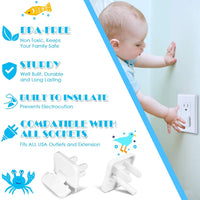 Socket Safety Cover – Dust & Child Proof, ABS Plastic, Ring-Pull Design