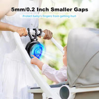3-Speed Baby Stroller Fan – Clip & Bladeless