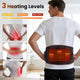 Cordless Lower Back Massager with Heat – Portable & Rechargeable